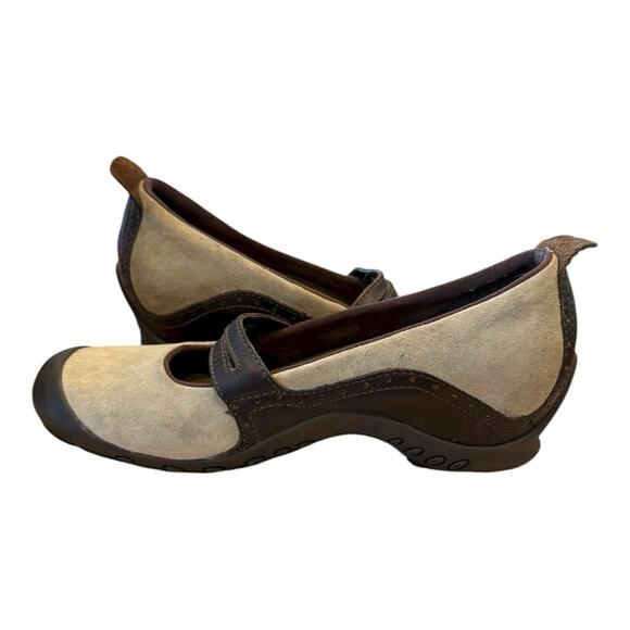 Merrell Plaza Bandeau Mary Jane Comfort Walking Shoes Tan Suede Women US 8.0 - Picture 10 of 10